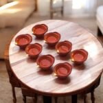 led water sensor diya floating in water bowl diwali decoration