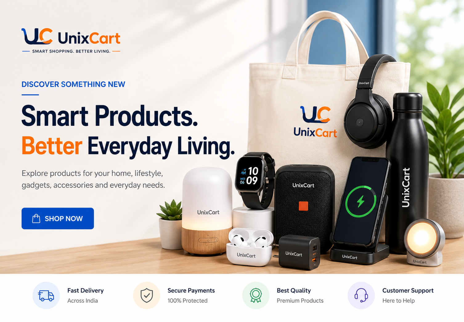 unixcart banner logo