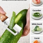 stainless steel vegetable peeler