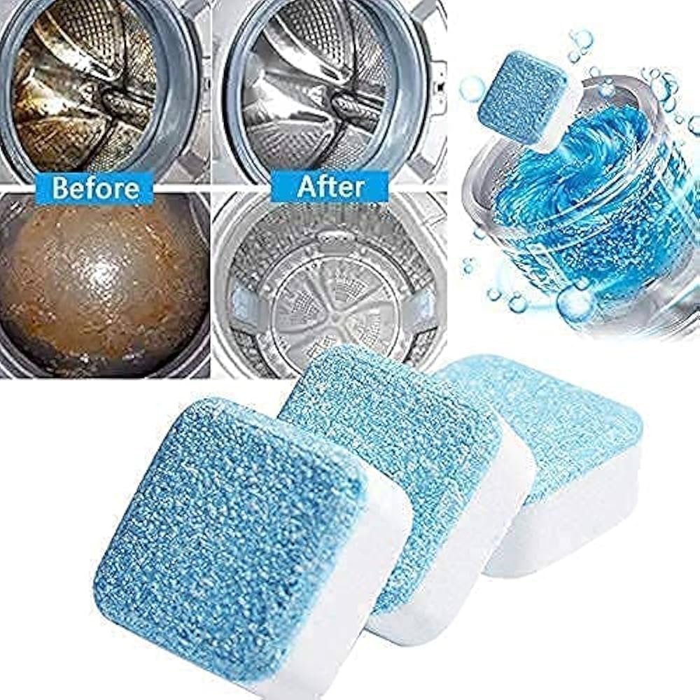 washing machine cleaning tablet deep clean descaler paraben free