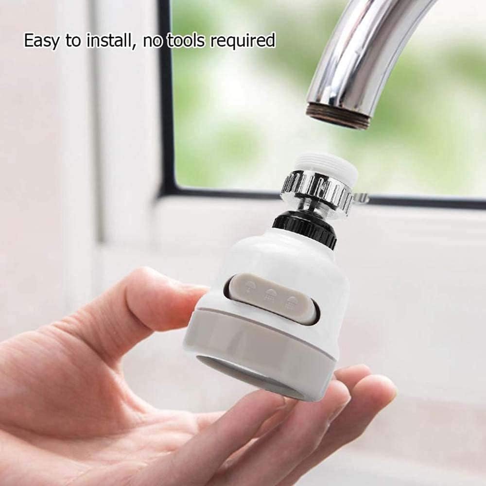 3 mode tap nozzle bubble shower jet spray 360 faucet
