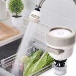 360 sprinkler water faucet rotating kitchen sink cleaning