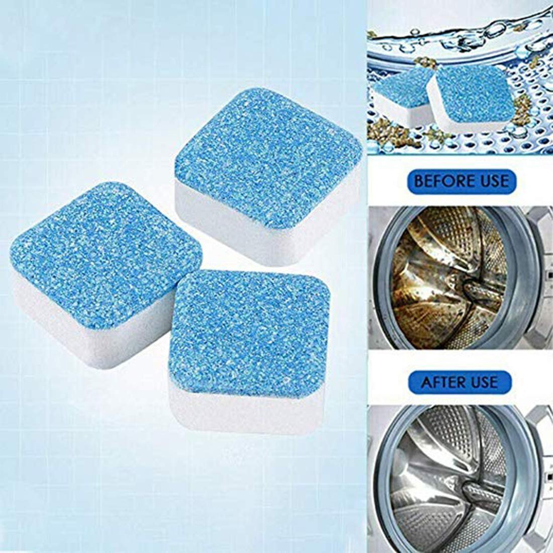 Washing machine deep cleaning tablets pack of 10