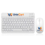 Wireless keyboard and mouse combo with rechargeable battery