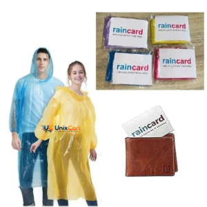 Raincard disposable raincoat pocket size