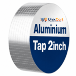 inch x 5 metre waterproof aluminium foil tape with heavy duty butyl