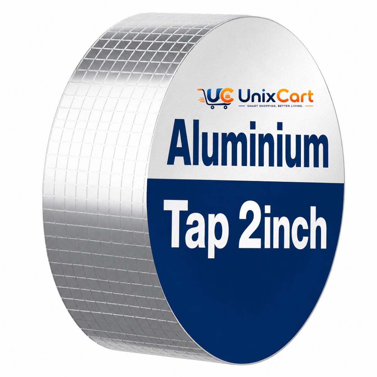 inch x 5 metre waterproof aluminium foil tape with heavy duty butyl
