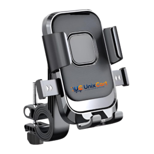 Bike Phone Holder – 360° Rotating One-Touch Lock Handlebar Mobile Mount