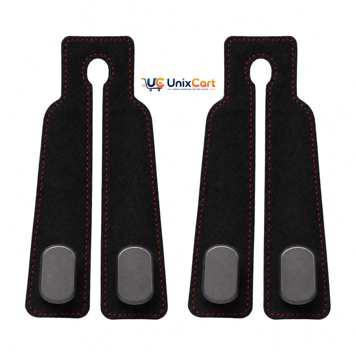 Car Seat Headrest Double Hook 2 Pack | Bag Holder