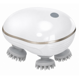 Rechargeable electric scalp massager for hair care