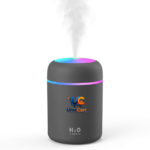 H2O air humidifier with colorful LED light