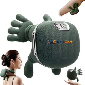 Heated massager wireless shiatsu neck and back