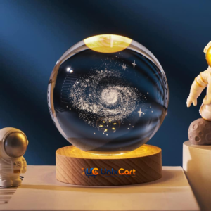 3D Crystal Ball Night Lamp: 1 Best Glowing Aesthetic Desk Light