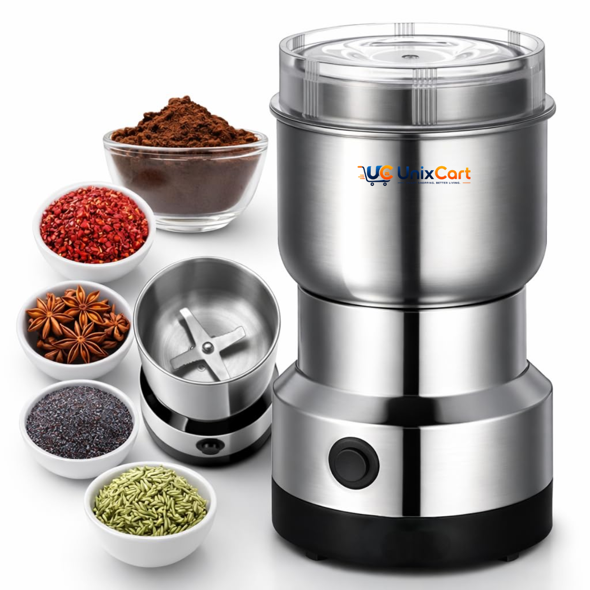 Nima stainless steel kitchen grinder
