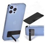 stick-on phone stand, invisible phone kickstand, phone kickstand attachment