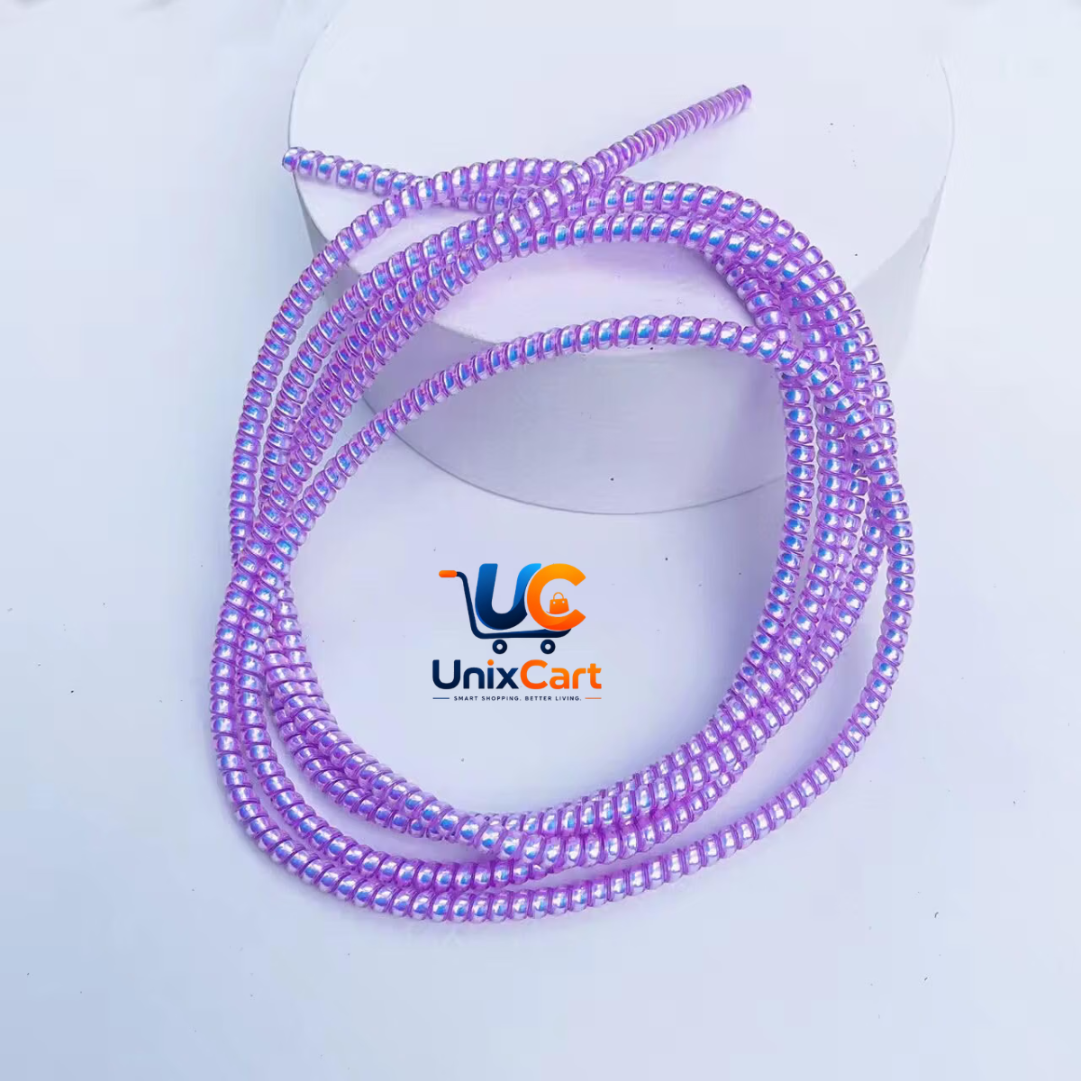 Spiral cable protector for charging cable
