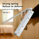 Heavy duty automatic door closer with Allen key