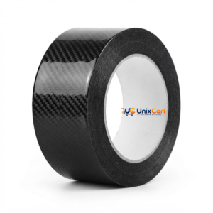 Black carbon fiber tape for car protection