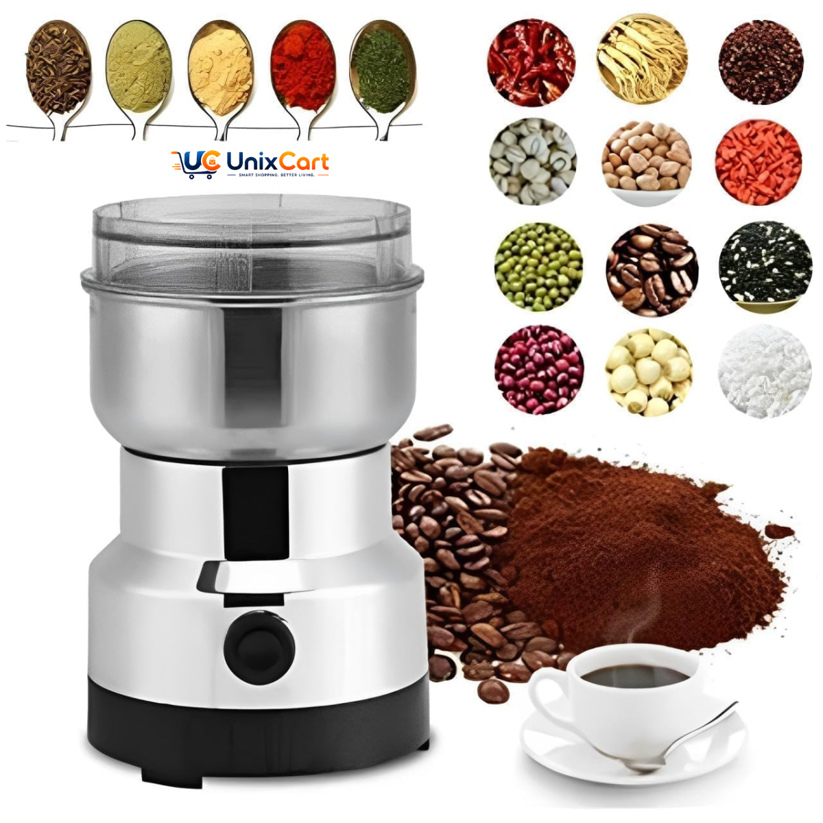Nima grinder for dry masala and spices