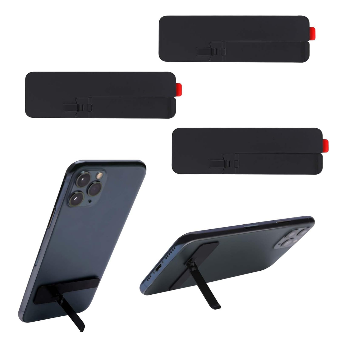 Foldable phone kickstand attachment