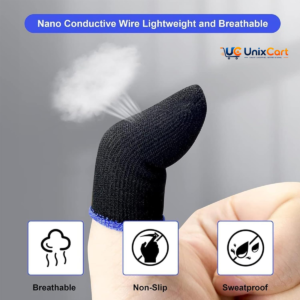 Gaming finger sleeves anti-sweat