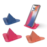 Triangle pyramid mobile stand for desk