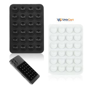 Silicone suction phone holder for mirror and glass