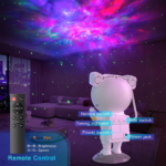 Astronaut Galaxy Projector Light with Remote Control