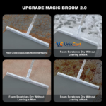 Magic Silicone Floor Wiper: 1 Best 180° Rotating Broom Squeegee