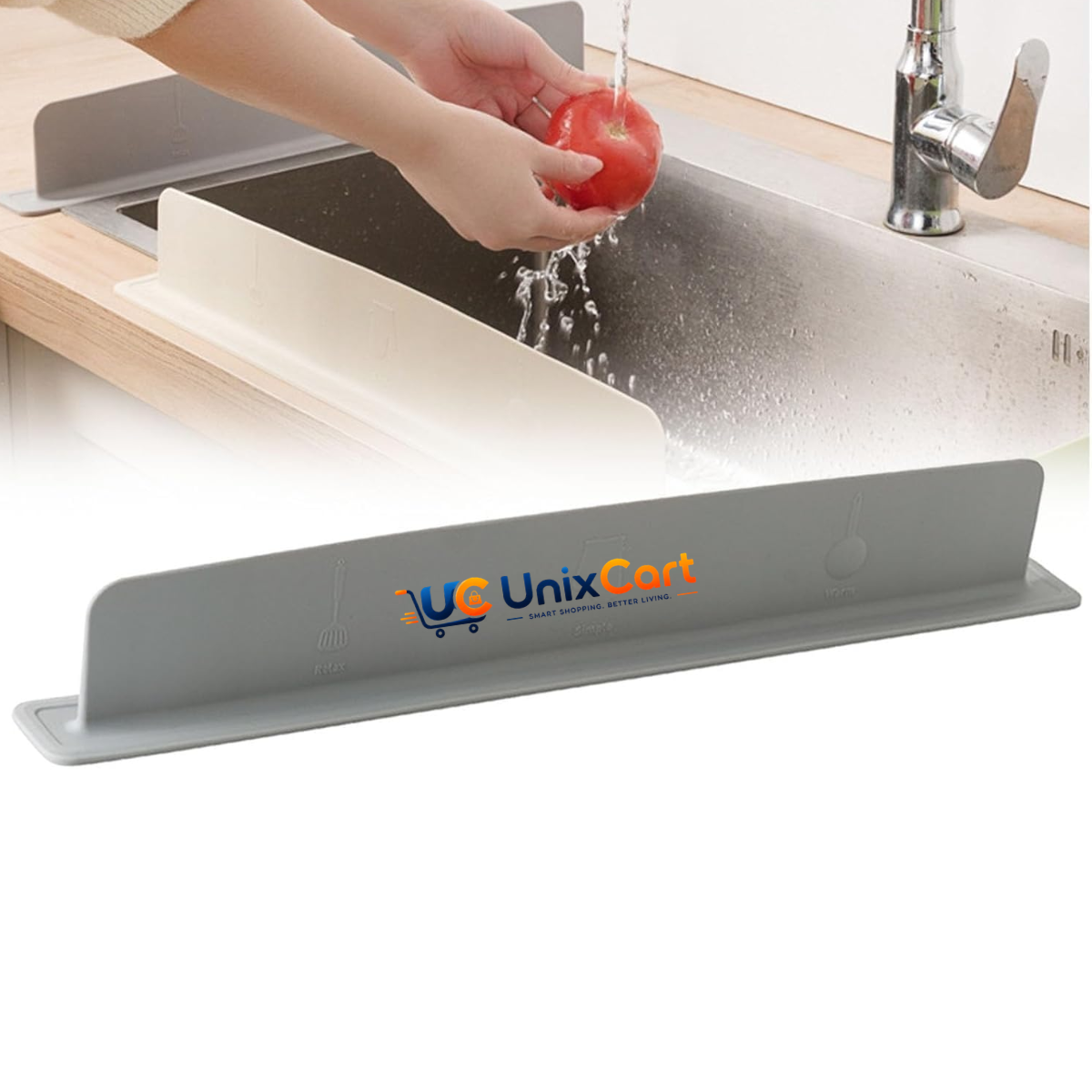 48cm sink water splash guard for kitchen