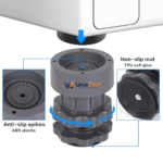 anti vibration washing machine feet pads