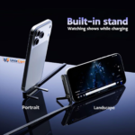 Foldable phone stand Type-C charging cable