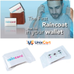Compact Raincard emergency raincoat