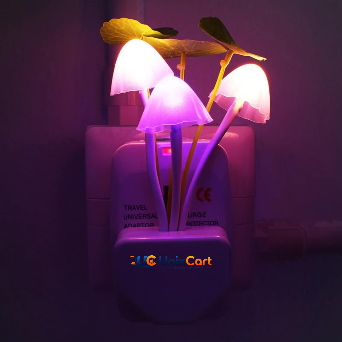 Mushroom shaped LED table lamp