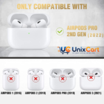 Protective cover for AirPods Pro 2 charging case