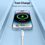 USB-A Lightning cable for compatible iPhone