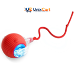 Interactive LED cat ball for indoor play