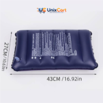 Blue Intex portable air pillow