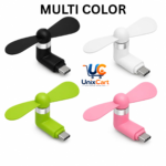 If your actual SKU is Pack of 2, change this to 2 × Mini USB Type-C Fans before publishing. Your supplied product details contain both Pack of 1 and Pack of 2 competitor-style descriptions, so I would not assume the UnixCart quantity.