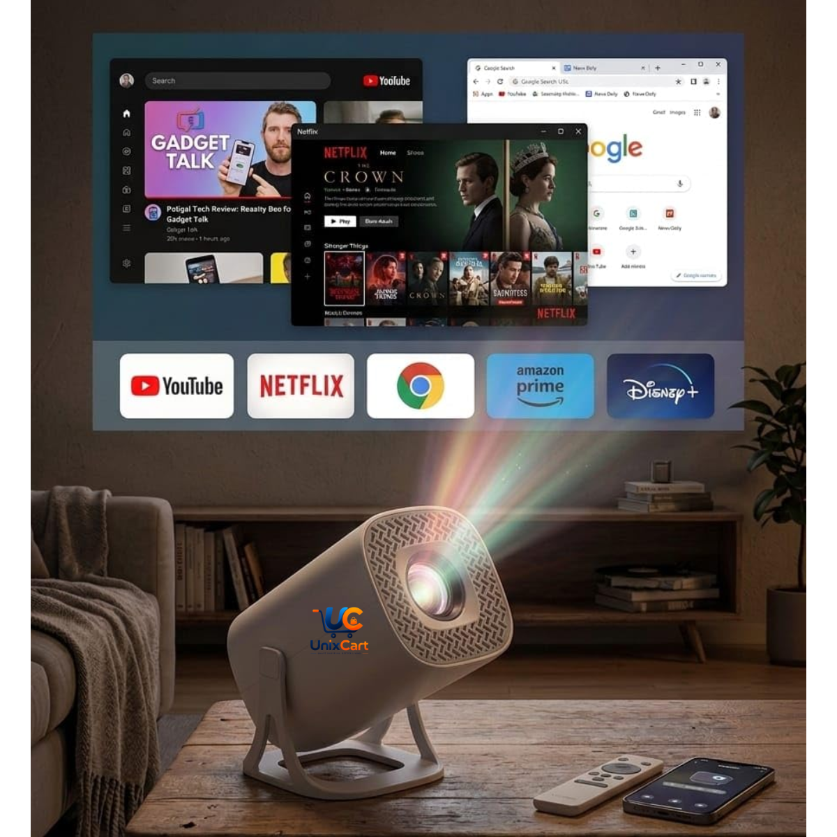 S40 projector for home movie viewing