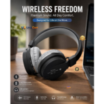 SH12 headphone with AUX and Bluetooth connectivity
