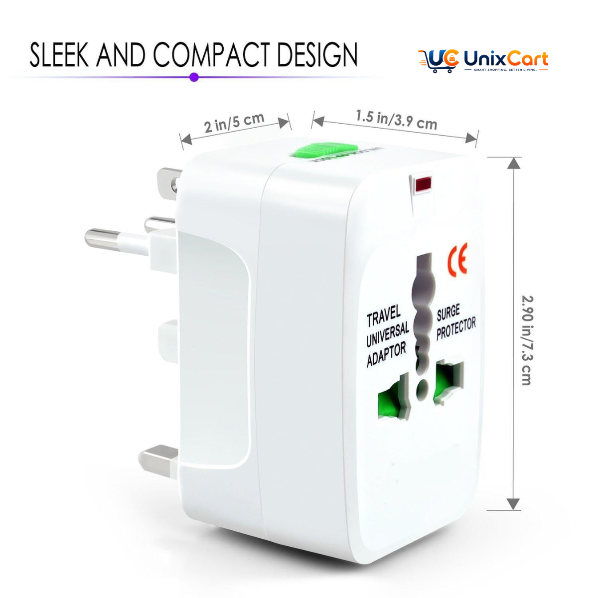 universal international power adapter for travel