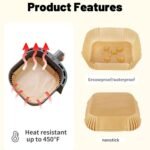 7.9 inch parchment paper liners for air fryer