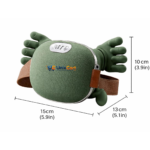 4D kneading heated massager for neck