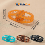 Lightweight magnetic hair accessories for women