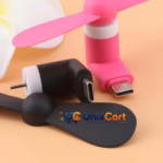 Small USB-C fan for compatible smartphone