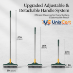 Stiff bristles of bathroom cleaning brush scrubbing dirt out of floor tile grout