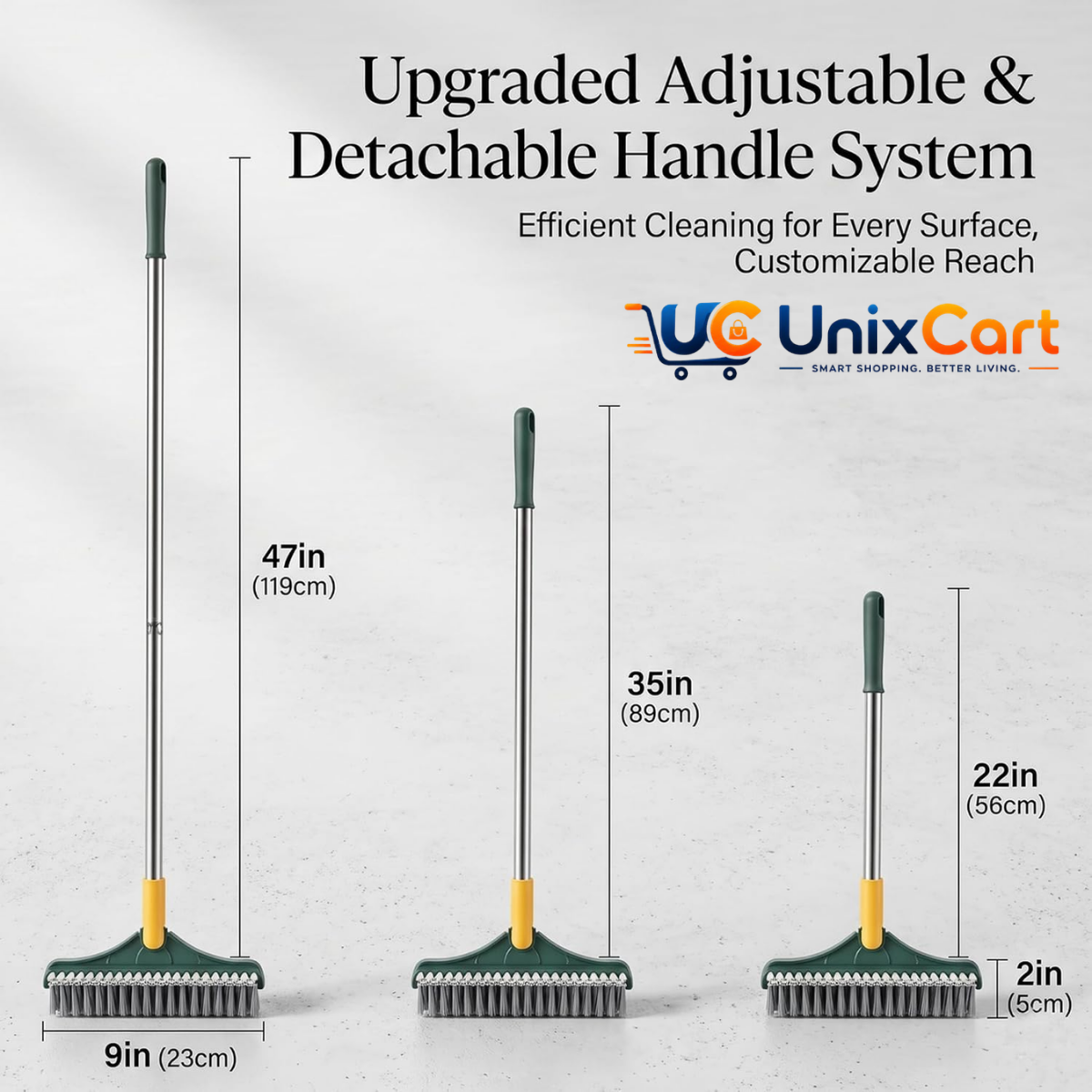 Stiff bristles of bathroom cleaning brush scrubbing dirt out of floor tile grout