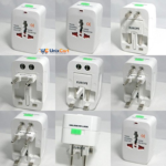 compact universal travel adapter for international trips