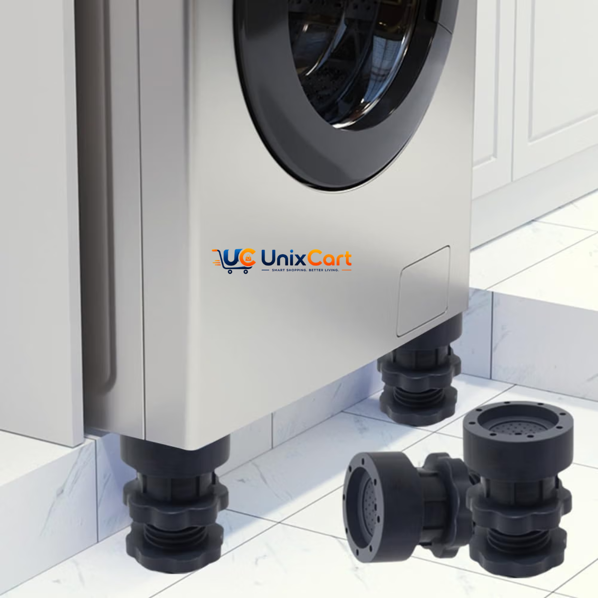 non slip washing machine foot pads